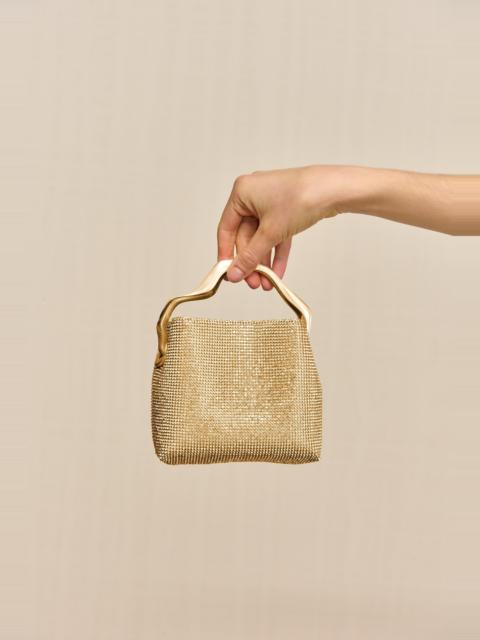 Cult Gaia SOLENE MINI RHINESTONE BAG