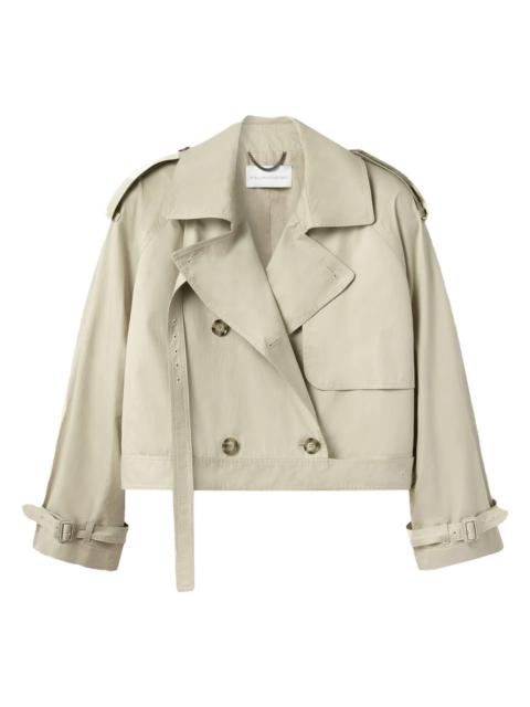 Stella McCartney Light Cotton Short Trench Coat