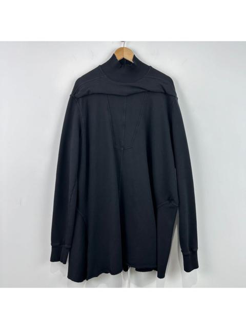 Rick Owens DRKSHDW Rick Owens thickened fleece turtle neck sweater