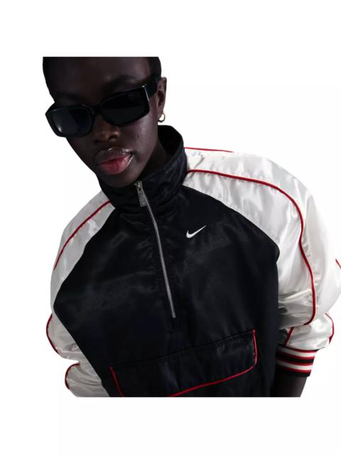 Nike Women's Sportswear Street Souvenir Oversized Jacket-Black
