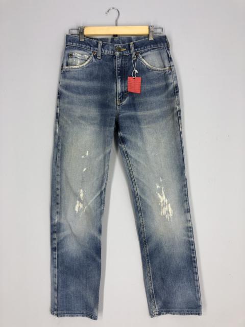 Other Designers Vintage - Vintage Lee Light Blue Painted Design Jean Size 28