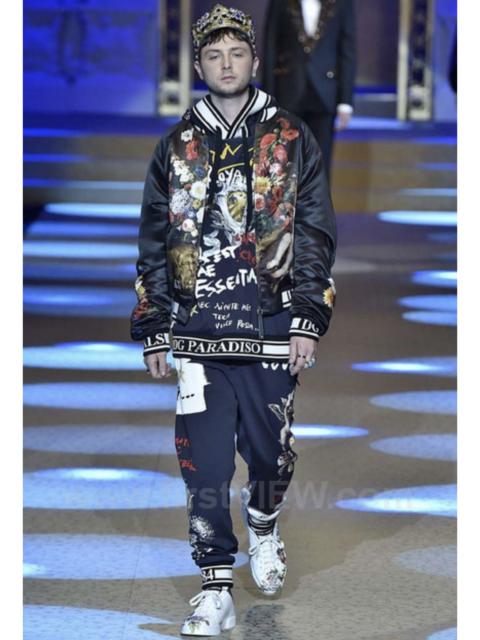 Dolce & Gabbana Dolce & Gabbana F/W’18 Angels Graffiti Print Sweatpants