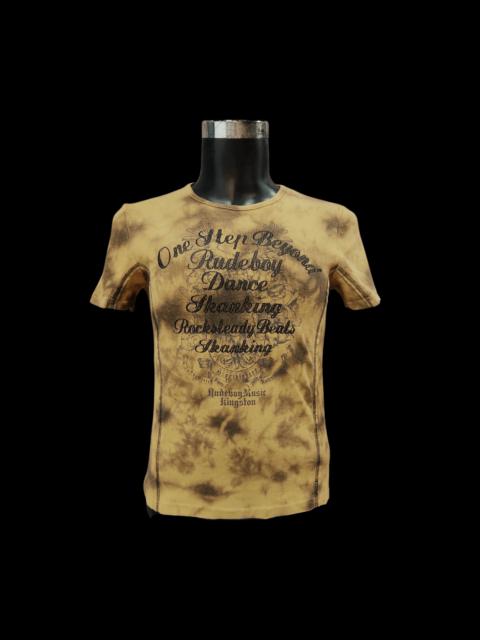 Other Designers Japanese Brand - In The Attic Rudeboy Music Rustic Brown T-shirt