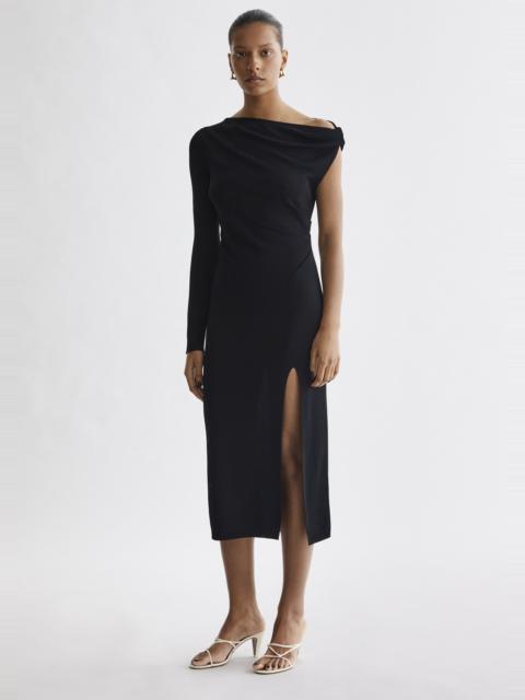 AERON SOPHIA
Asymmetric off shoulder dress