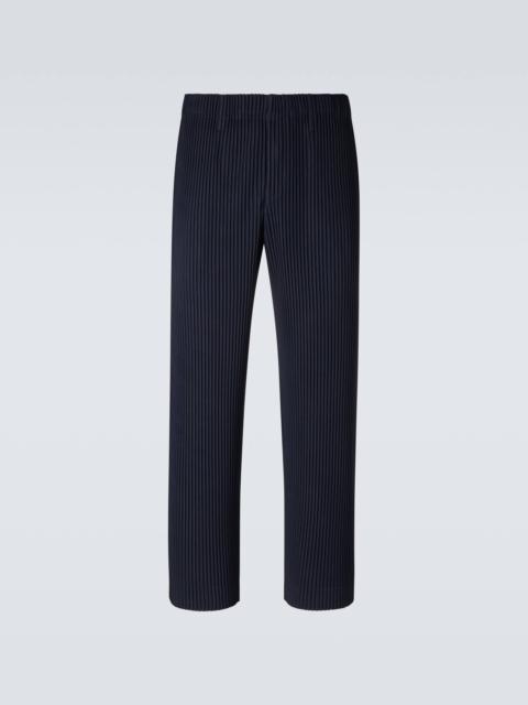 ISSEY MIYAKE Basics pleated straight pants