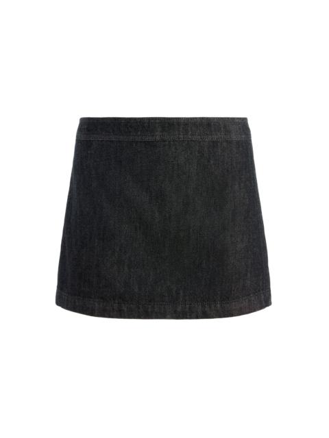Alice + Olivia LAKELYN DENIM SKORT