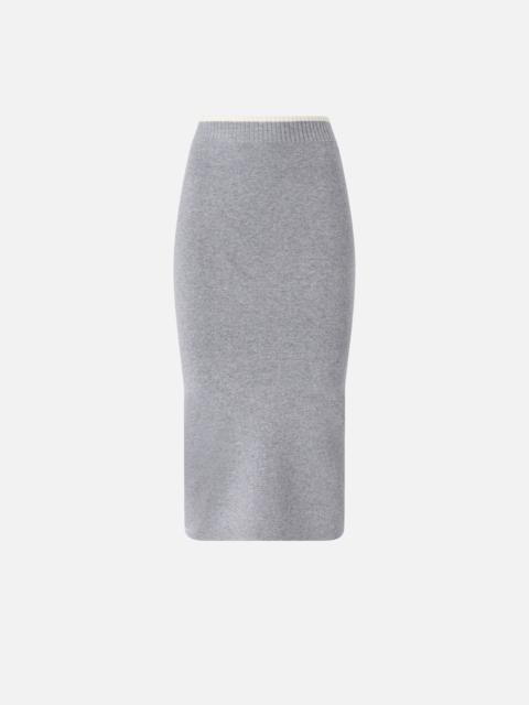 PINKO KNIT PENCIL SKIRT