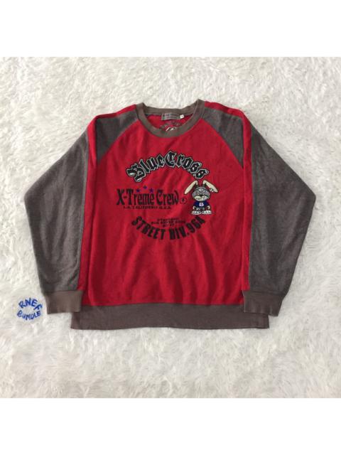 Other Designers Streetwear - BLUE CROSS LA CALIFORNIA USA SWEATSHIRT HOODIE