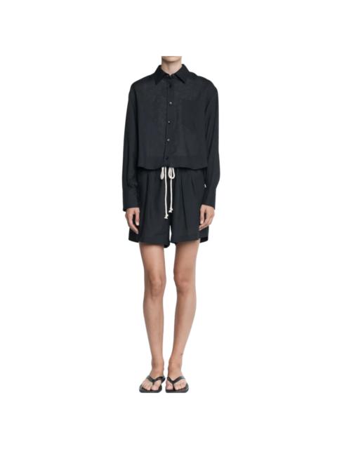 MARIA McMANUS Cropped Oversized Shirt