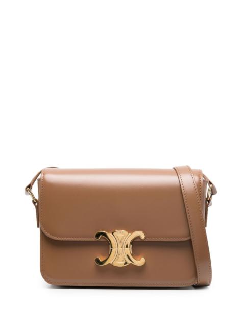 CELINE Celine Women Triomphe Teen Leather Crossbody Bag