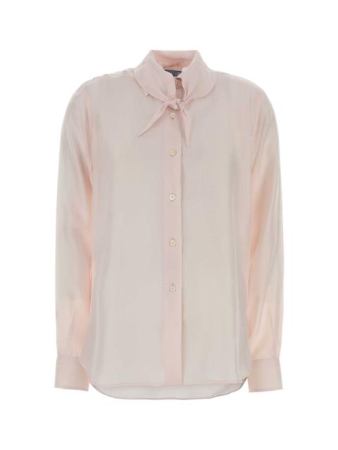 Prada Prada Women Pink Silk Shirt