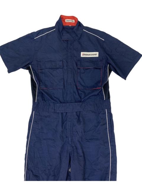 Other Designers VINTAGE BRIDGESTONE OVERALLS JUMPSUIT JAPAN RACING TESM