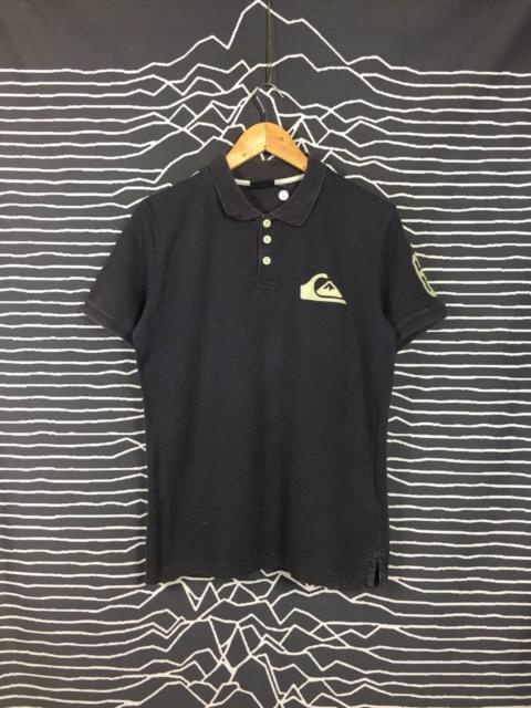 Other Designers Quiksilver Embroidered Logo Streetwear Surfwear Polo Tee