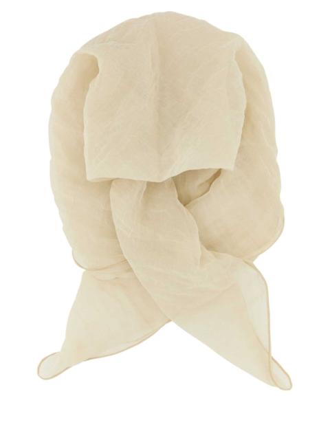 MAGDA BUTRYM Magda Butrym Women Sand Cotton Blend Foulard