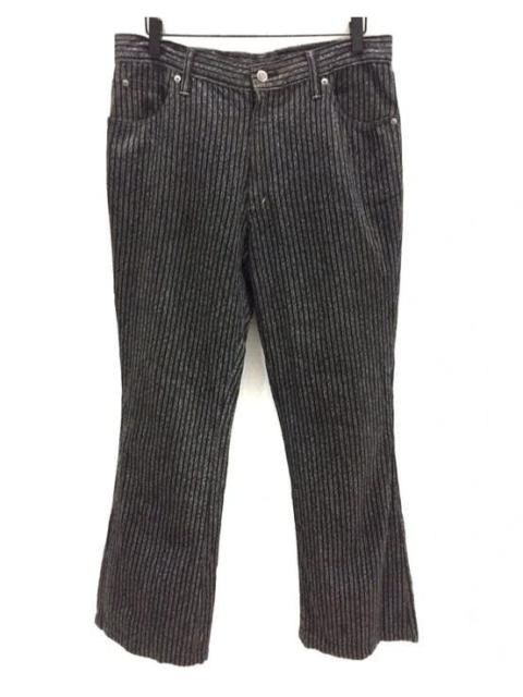 Other Designers Japanese Brand Blue Way Striped Design Casual Pant