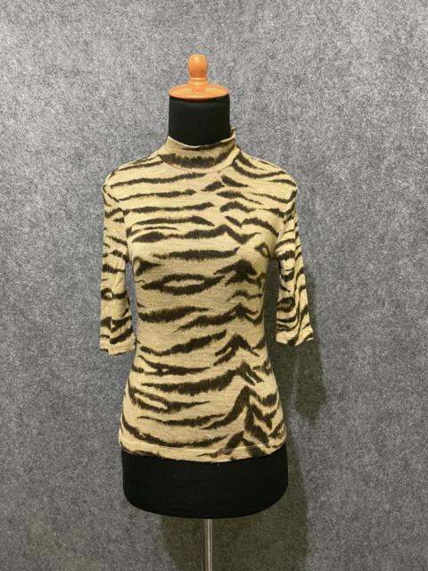 Dolce & gabbana tiger stripe blouse