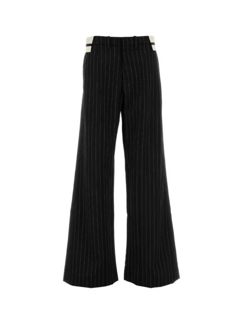 Jean Paul Gaultier Jean Paul Gaultier Women Embroidered Wool Pant