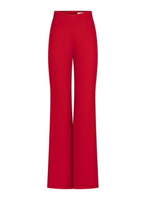SILVIA TCHERASSI Palermo Wide-Leg Pants red