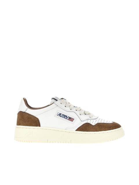 AUTRY Autry Medalist Low Leather Suede Sneakers White