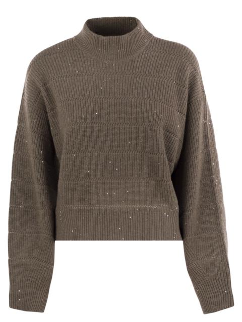 Brunello Cucinelli Brunello Cucinelli Women Cashmere And Wool Turtleneck Sweater
