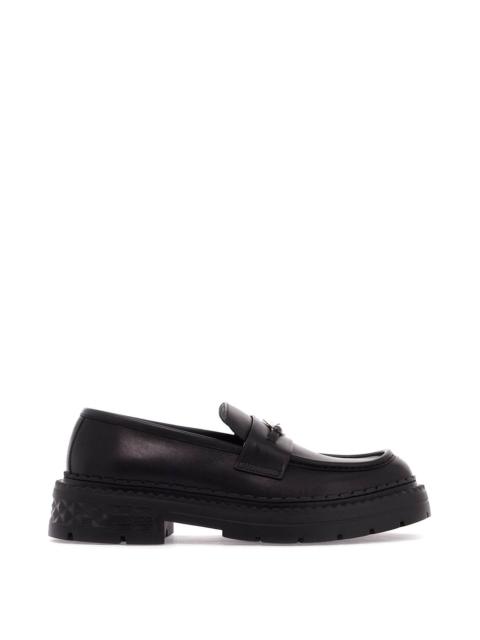 Jimmy Choo Leather Marlow Loafers Men