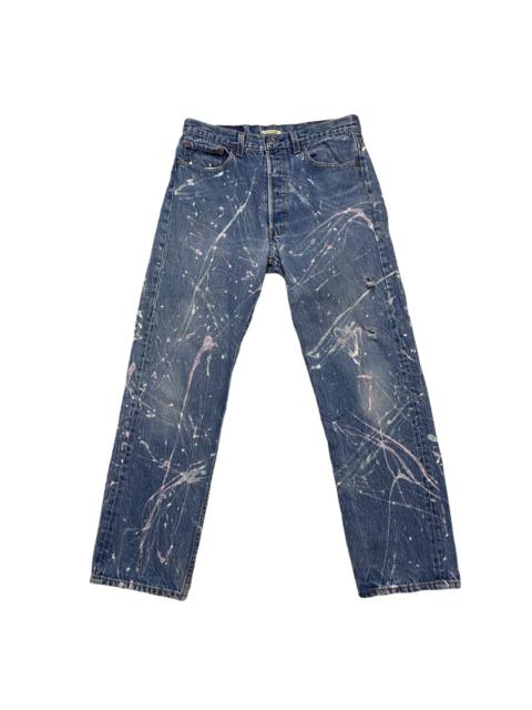 Levi's Levis 501 vintage painting distressed denim
