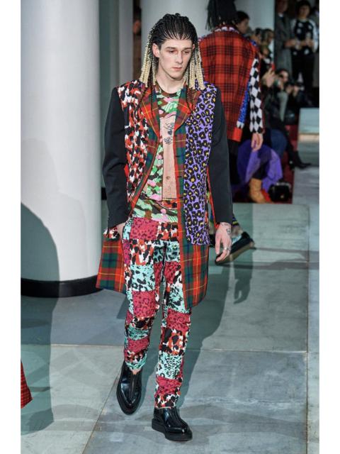 Comme Des Garçons NWT Fall 2020 Runway Leopard Patchwork Pants