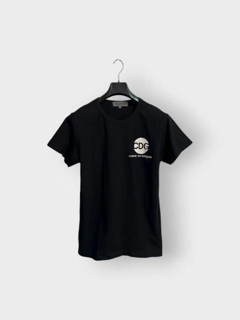 Other Designers CDG by Comme des Garcons - ARCHIVAL! 2010s Comme Des Garcons CDG Round Logo Tee (S)