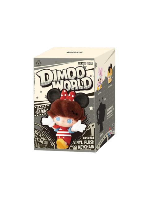 POP MART Pop Mart DIMOO World x Disney Series Vinyl Plush Keychain Single Blind Box