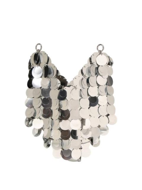 rabanne Paco Rabanne Sparkle Mini Crossbody Bag