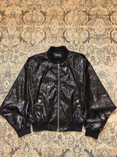 Dolce & Gabbana Dolce Gabbana Waxed Zip Jacket