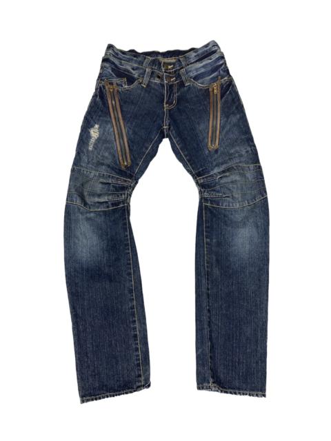 Other Designers PPFM - Ppfm Double Waist Zipper Pants. S0139