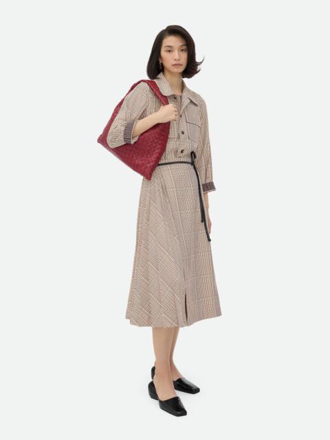 Bottega Veneta Check Viscose Skirt