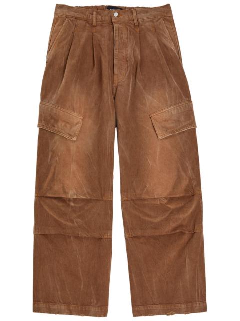 NAHMIAS Nahmias Faded Denim Cargo Trousers