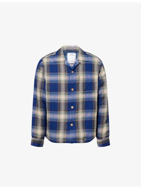 visvim Keesey Padded Wool and Linen-Blend Jacket