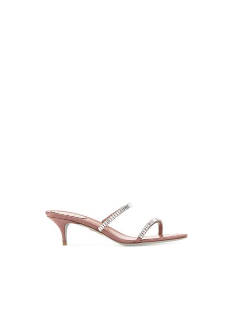 RENE CAOVILLA RENE CAOVILLA Spark 50mm Pink Mules New & Authentic (Women's