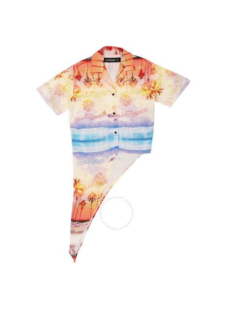 Other Designers Filles A Papa Ladies T-Shirt Multicolor Sunny Poplin Beach