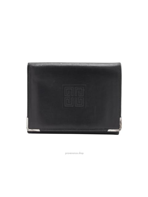 Givenchy Givenchy Trifold Wallet - Black Leather