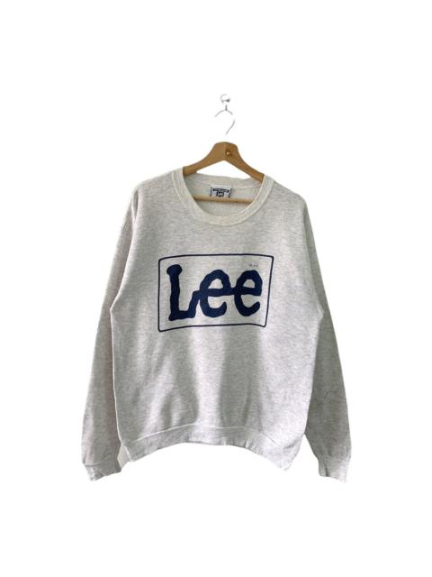Other Designers Vintage 90s Lee Usa Big Logo Crewneck Sweatshirt Size M