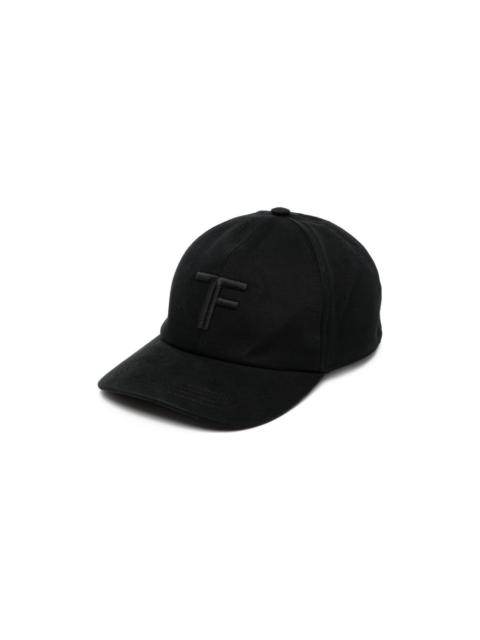 TOM FORD Logo Canvas Baseball Cap