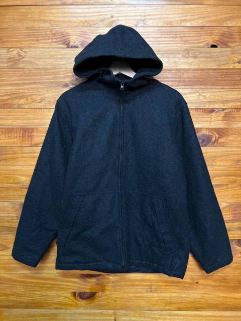 Other Designers Uniqlo - UNIQLO WOOL HOODIE JACKET