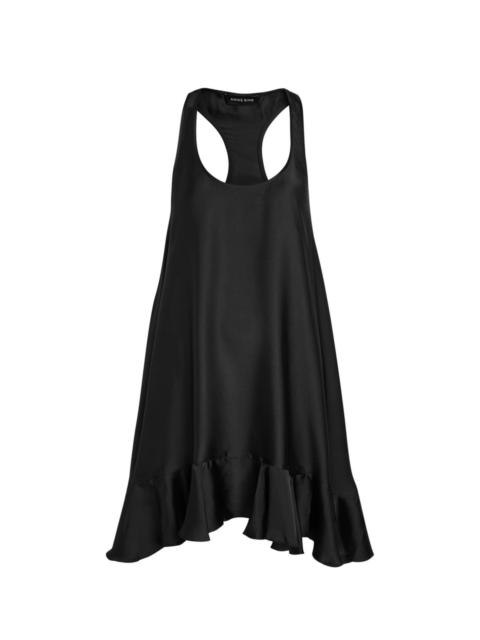 ANINE BING Anine Bing Lilith Silk-blend Mini Dress