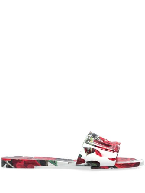 Dolce & Gabbana Dolce & Gabbana Women Dg Printed Slides