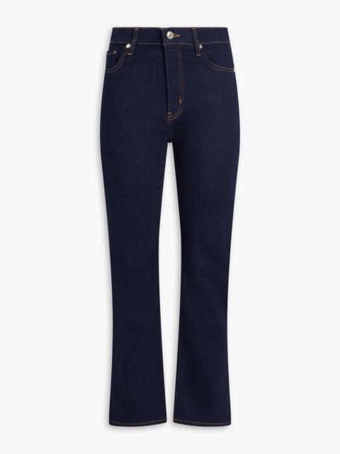 FRAME Le Sleek Straight high-rise straight-leg jeans