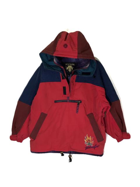 Other Designers Ski - Vintage Descente Multicolour Hooded Ski Jacket