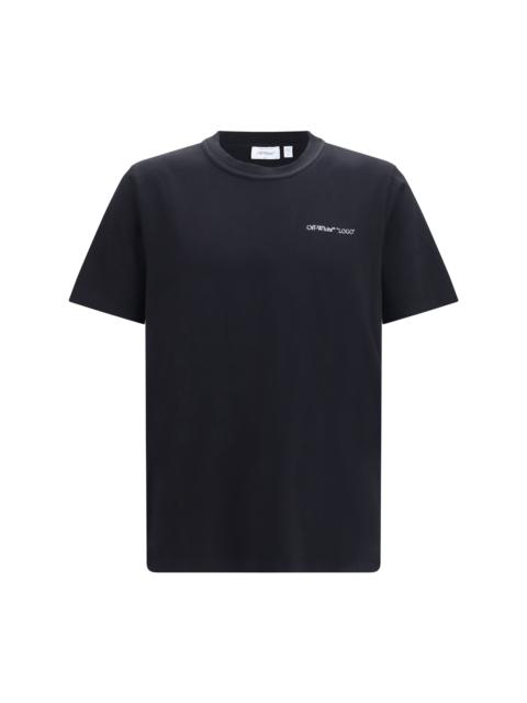 Off-White Off-White Logo Quote T-shirt Black Men