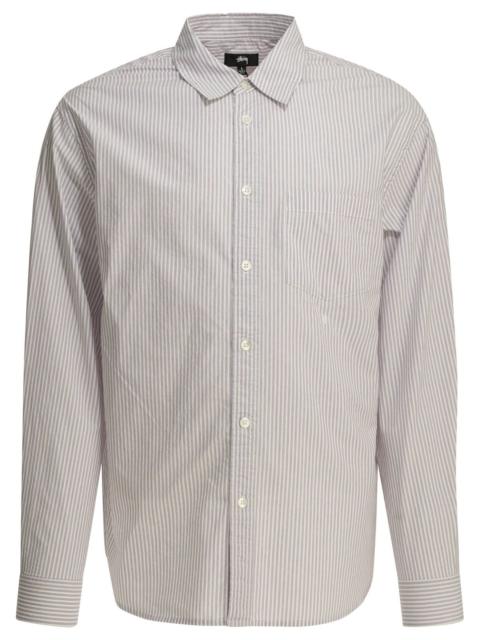 Stüssy Stüssy Purple Cotton Shirt