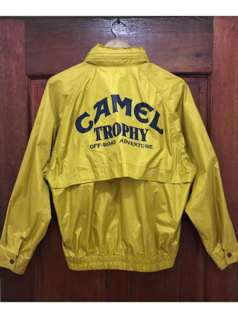 Vintage 90s Camel Trophy Big Logo Rain Coat / windbreaker