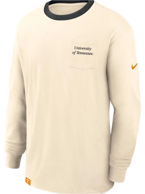 Nike Nike Men's Tennessee Volunteers Natural Max 90 Pocket Logo Long Sleeve T-Shirt
