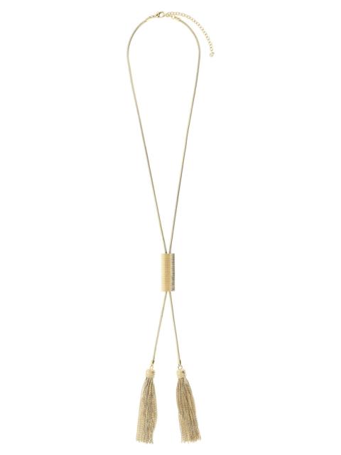Balmain Balmain Women 'Snake' Necklace With Tassels